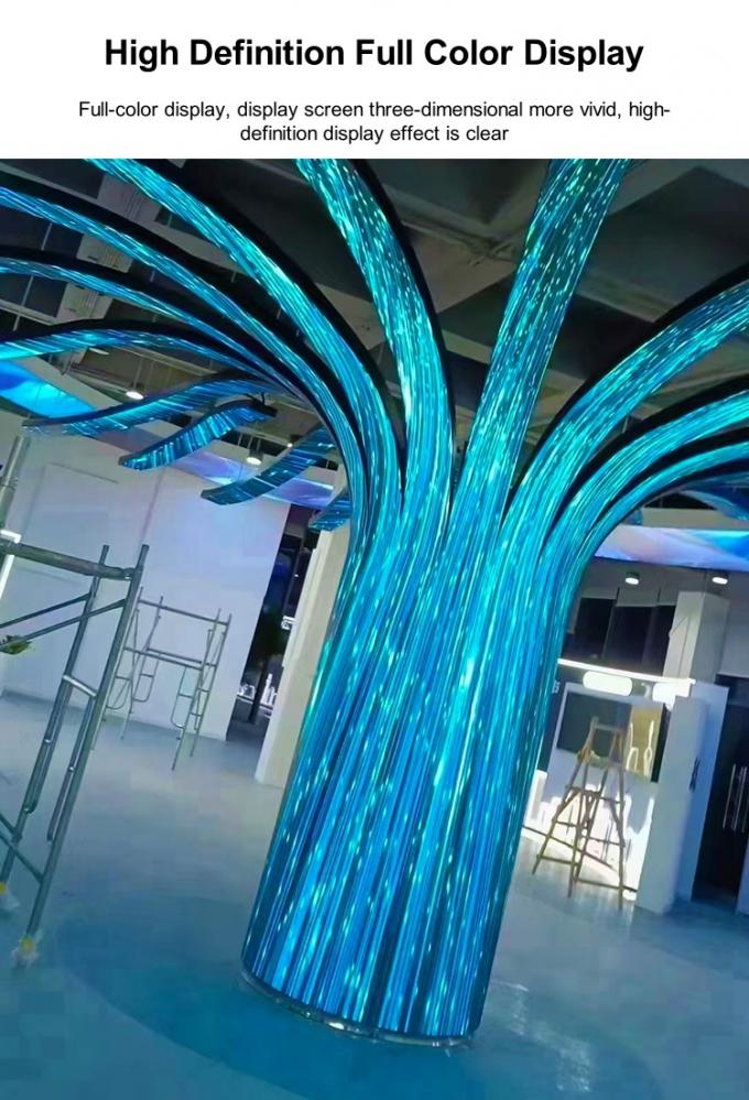 आंतरिक डिजाइन घरों कार्यालयों और सार्वजनिक स्थानों के लिए एक आधुनिक स्पर्श जोड़ने के लिए रचनात्मक एलईडी डिस्प्ले स्क्रीन 7