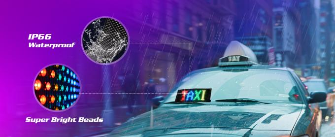 प्रोग्रामेबल एलईडी साइन, 15'x4' पूर्वनिर्मित एनीमेशन और अनुकूलन योग्य टेक्स्ट एलईडी कार साइन, ब्लूटूथ एपीपी नियंत्रण स्क्रॉलिंग एलईडी साइन, कस्टम, ग्राफिटी कार स्टोर होटल छुट्टी के लिए लचीला एलईडी मैट्रिक्स पैनल 4