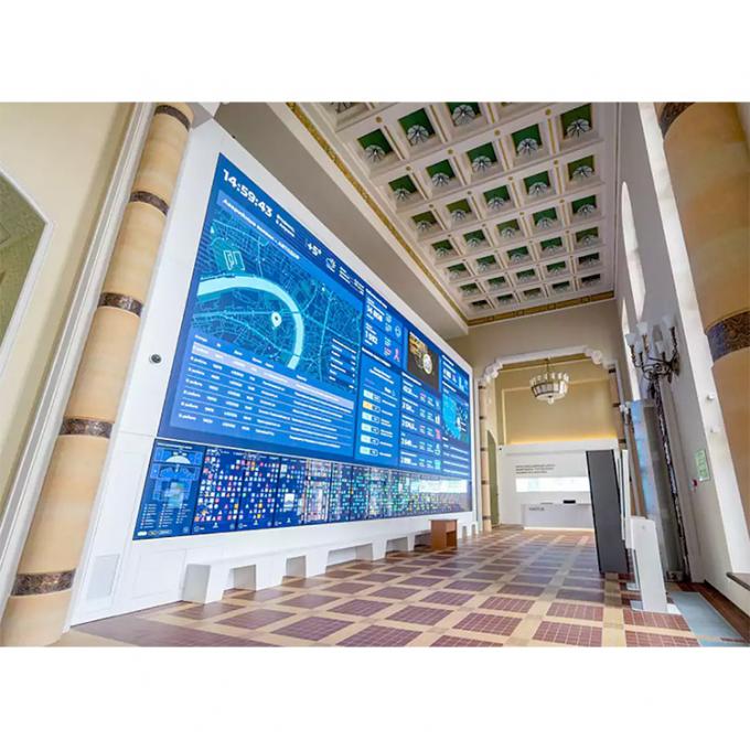 इनडोर एल्यूमीनियम पैनल एलईडी वीडियो वॉल इनडोर और आउटडोर अनुप्रयोगों के लिए ठीक पिच 22