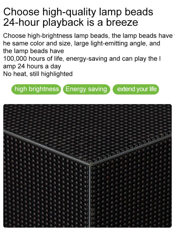 क्यूब एलईडी डिस्प्ले P2.5 P3 P4mm अनुकूलित खुदरा स्टोर विज्ञापन क्यूब एलईडी स्क्रीन 2