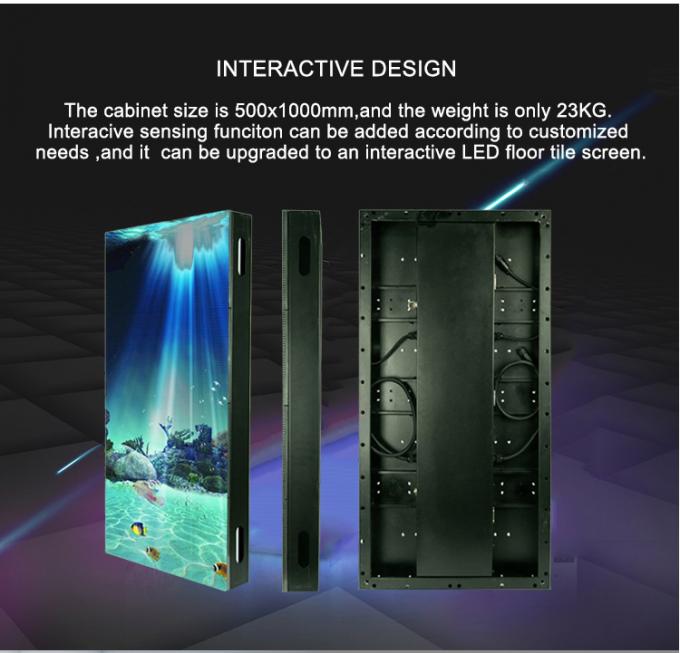 एलईडी डांस फ्लोर डिस्प्ले रेंटल टाइल पैनल 500*1000 हाई रिफ्रेश एलईडी स्टेज वेडिंग स्क्रीन वॉल पी2.9 इंटरैक्टिव एलईडी डिस्प्ले 1