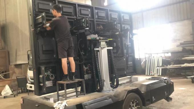 आउटडोर एलईडी मोबाइल स्क्रीन ट्रेलर बिलबोर्ड एलईडी डिस्प्ले स्क्रीन एलईडी स्क्रीन ट्रेलर 1