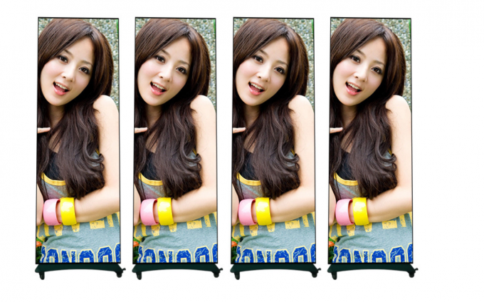 HD मूवेबल एलईडी पोस्टर डिस्प्ले स्क्रीन इनडोर आउटडोर फ्लोर स्टैंडिंग P1.8 P2 फोल्डेबल एलईडी पोस्टर स्क्रीन P2.5 एलईडी स्क्रीन पोस्टर 2