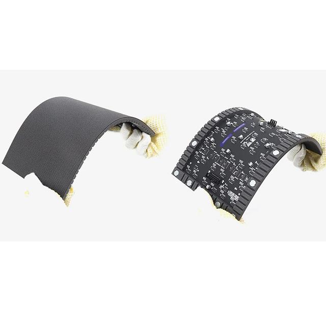 अनुकूलन योग्य सॉफ्ट एलईडी स्क्रीन टीवी डिस्प्ले पी3 इंडोर फ्लेक्सिबल एलईडी पैनल सेक्सी स्क्रीन मूल्य 0