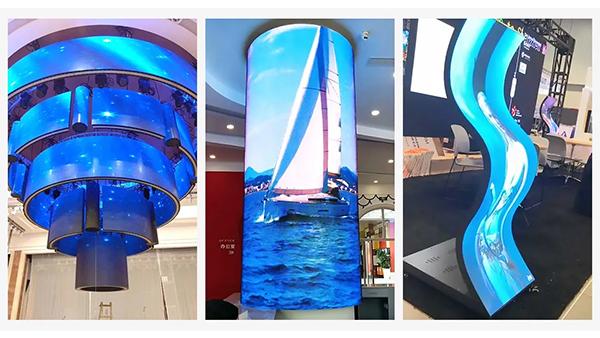 अनुकूलन योग्य सॉफ्ट एलईडी स्क्रीन टीवी डिस्प्ले पी3 इंडोर फ्लेक्सिबल एलईडी पैनल सेक्सी स्क्रीन मूल्य 5