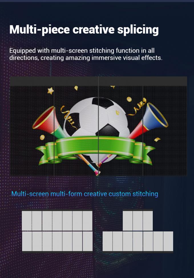 ड्रोन मैजिक कार्पेट स्क्रीन एलईडी फिल्म स्क्रीन के साथ फ्लाइंग एलईडी डिस्प्ले आउटडोर विज्ञापन के लिए अनुकूलित रिचार्जेबल 4