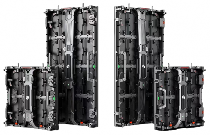 बैक स्टेज वीडियो वॉल डिस्प्ले पैनल के लिए इनडोर आउटडोर एलईडी स्क्रीन P1.56 P1.95 P2.6 P2.97 P3.91 4