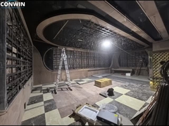 अंदर एचडी एलईडी डिस्प्ले पिक्सेल 1.53 मिमी अल्ट्रा स्लिम एल्यूमीनियम एलईडी वीडियो वॉल पैनल