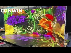 उच्च ताज़ा दर एलईडी वीडियो वॉल डिस्प्ले पूर्ण रंग बारीक पिच पी 1.2 पी 1.25 मिमी