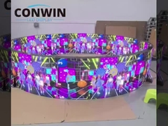 अनुकूलन योग्य सॉफ्ट एलईडी स्क्रीन टीवी डिस्प्ले पी3 इंडोर फ्लेक्सिबल एलईडी पैनल सेक्सी स्क्रीन मूल्य