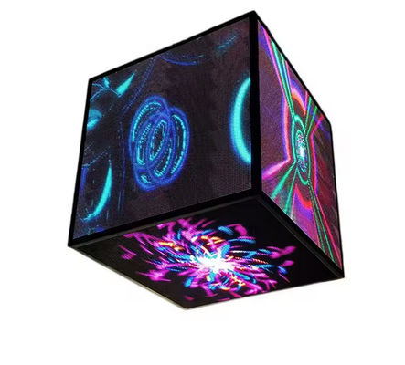 P2.5 P3 P3.91 P4.81 LED Cube Logo Display Creative LED Display Screen for Indoor and Outdoor Advertising